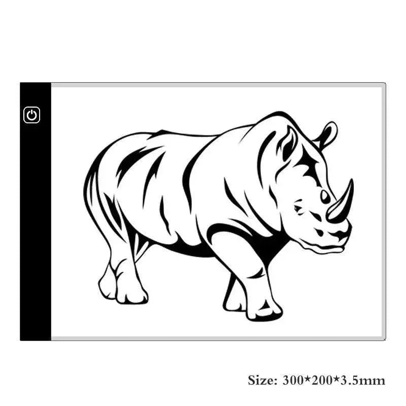 Led Drawing Pad For Kids Creative Educational Art Growth Toy