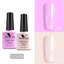 Nude Gel Base Top Coat Set Salon Quality Nail Art Essentials