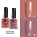 Nude Gel Base Top Coat Set Salon Quality Nail Art Essentials