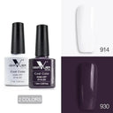 Nude Gel Base Top Coat Set Salon Quality Nail Art Essentials