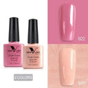 Nude Gel Base Top Coat Set Salon Quality Nail Art Essentials