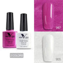 Nude Gel Base Top Coat Set Salon Quality Nail Art Essentials