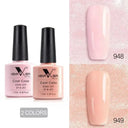 Nude Gel Base Top Coat Set Salon Quality Nail Art Essentials