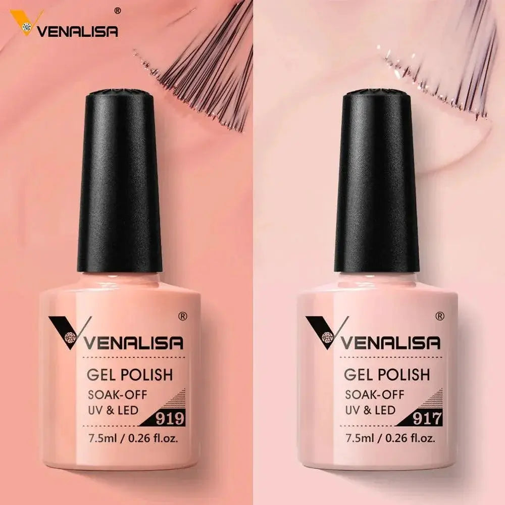Nude Gel Base Top Coat Set Salon Quality Nail Art Essentials
