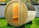 Round Barrel Sauna Steam Spa For Ultimate Home Relaxation