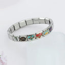 Family Love Stainless Steel Bracelet Kit With Charms