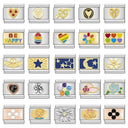 Rainbow Heart Wing Bracelet Kit DIY Jewelry Set Color Lovers