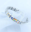 Rainbow Heart Wing Bracelet Kit DIY Jewelry Set Color Lovers