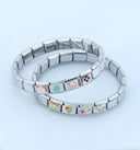 Rainbow Heart Wing Bracelet Kit DIY Jewelry Set Color Lovers