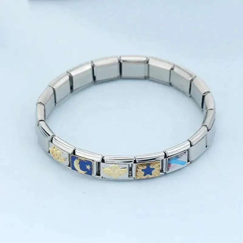 Daisy Moon Star Tree Charm Bracelet Kit Sparkling DIY