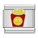 Deluxe Foodie Charm Bracelet Whimsical Food Jewelry