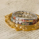 Bracelet for Dad Durable Italian Charm