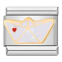 Spider Cat Coffee Charm Stainless Steel Bracelet Italian