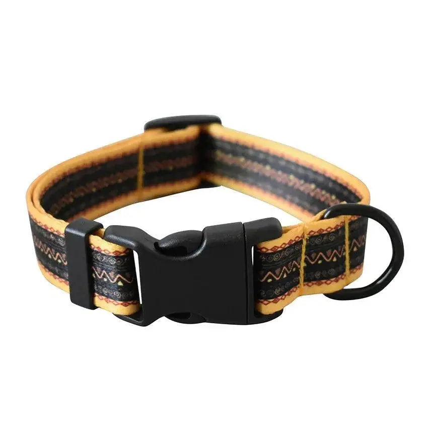 Engraved Nylon Dog Collar Set for Walks — product view 8