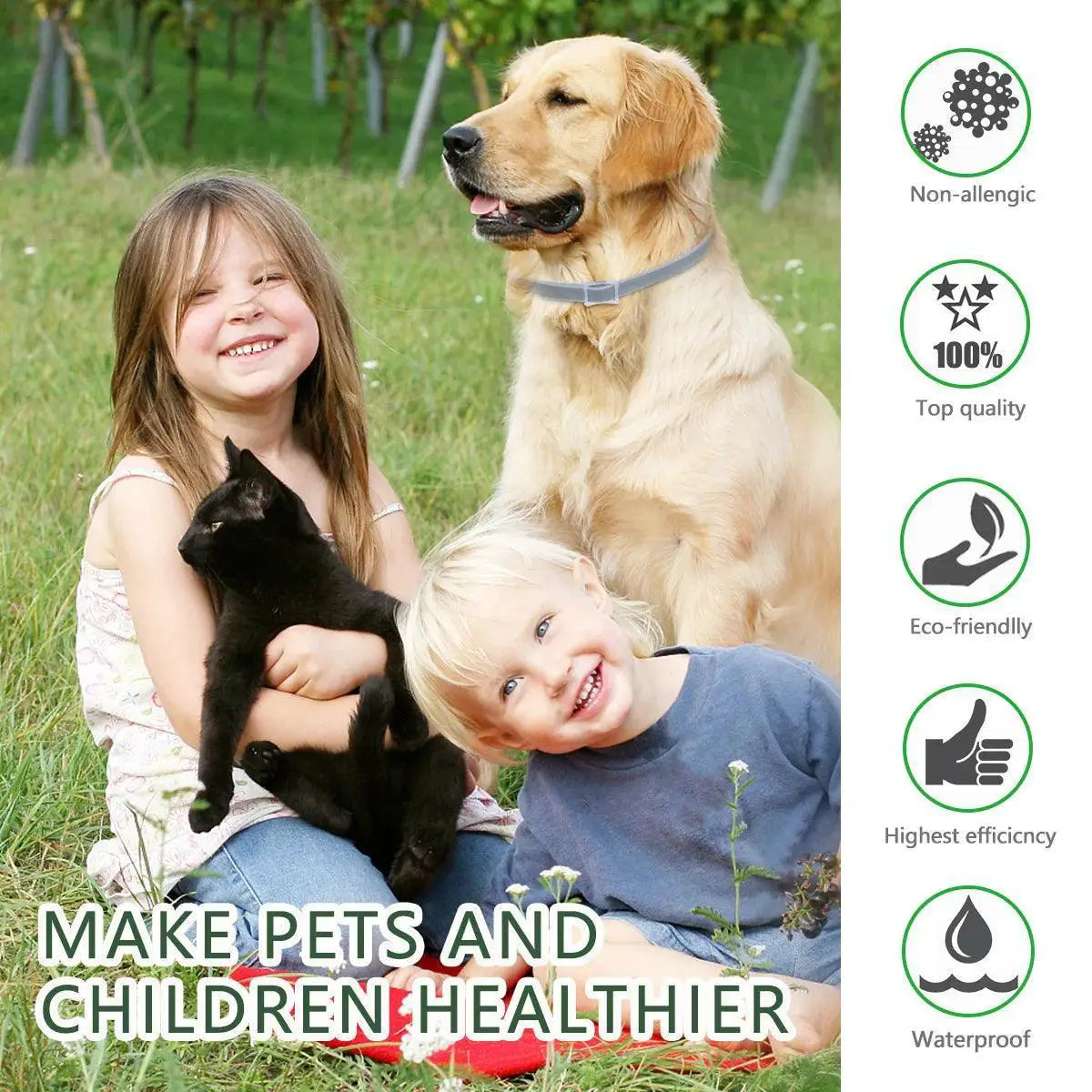 Dewel Flea and Tick Collar for Ultimate Outdoor Protection