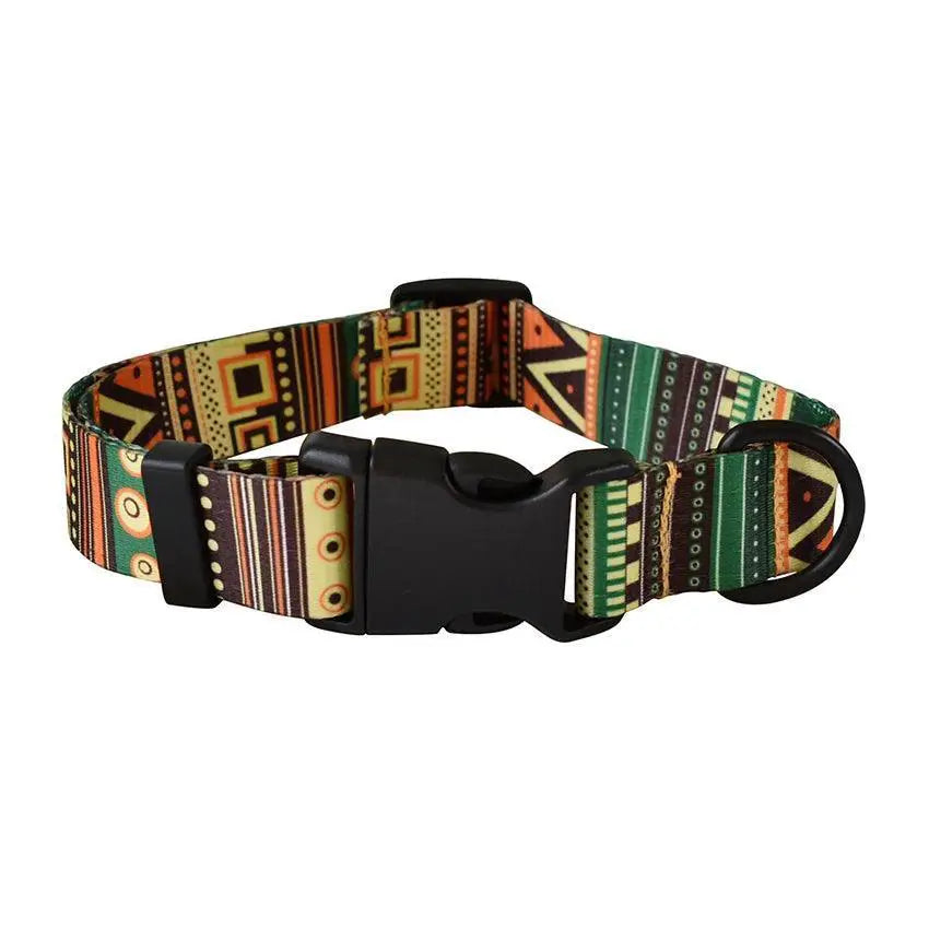 National Style Custom Dog Leash And Collar Set For Pets