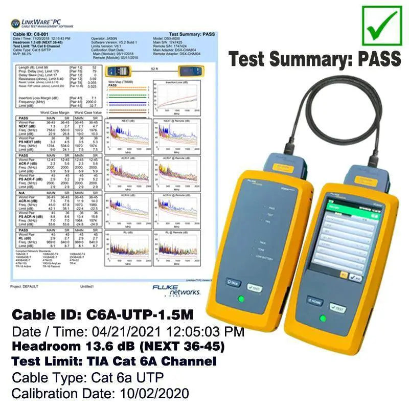 COMNEN Cat6a 90 Degree Ethernet Cable High Speed Ultra Thin