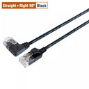 Cat6a 90-Degree Ethernet Cable Slim