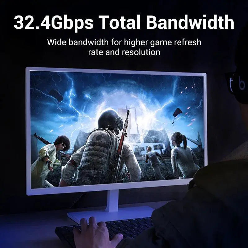Vention 8K Gaming DisplayPort Cable Premium Visuals Audio
