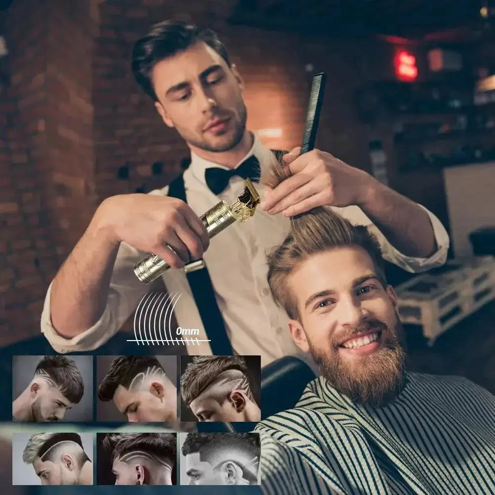 T9 Precision Hair Clipper Rechargeable Trimmer For Men