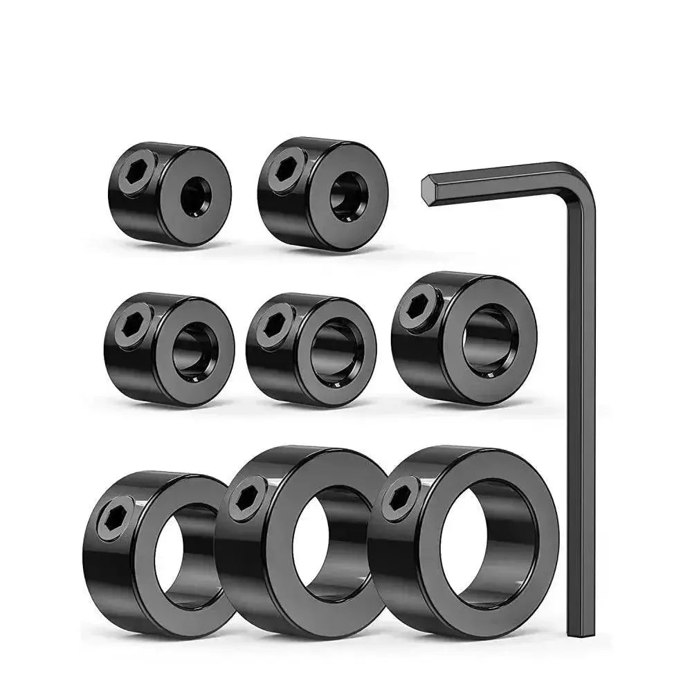 Drill Depth Stop Collar Set for Precision Woodworking