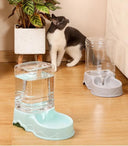 Automatic Pet Feeder And Drinking Bowl Combo Large Capacity
