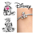 Disney Sterling Silver Character Charm Bracelet 925 Fans