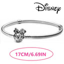 Disney Sterling Silver Character Charm Bracelet 925 Fans