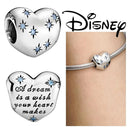 Disney Sterling Silver Character Charm Bracelet 925 Fans
