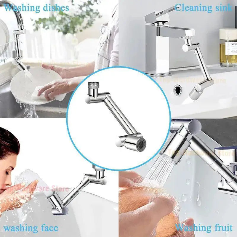 Rotating Metal Faucet Aerator 1440 Degrees Water Saver