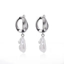 Gold Plated Teardrop Earrings Shine