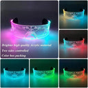 Neon Glow LED Party Glasses Light Up Nightclub Events