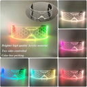 Neon Glow LED Party Glasses Light Up Nightclub Events