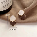 Shine Gold Circle Earrings for Everyday