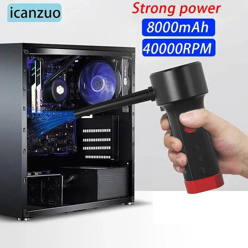 Air Blower Computer Cleaning Solution For PC And Keyboard