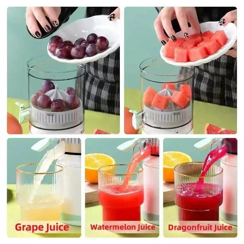Portable Electric Juicer USB Rechargeable Lemon Squeezer
