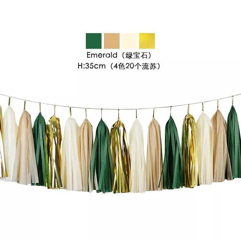 Colorful Tassel Garland Set for Vibrant DIY Party Decor