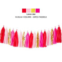 Colorful Tassel Garland Set for Vibrant DIY Party Decor