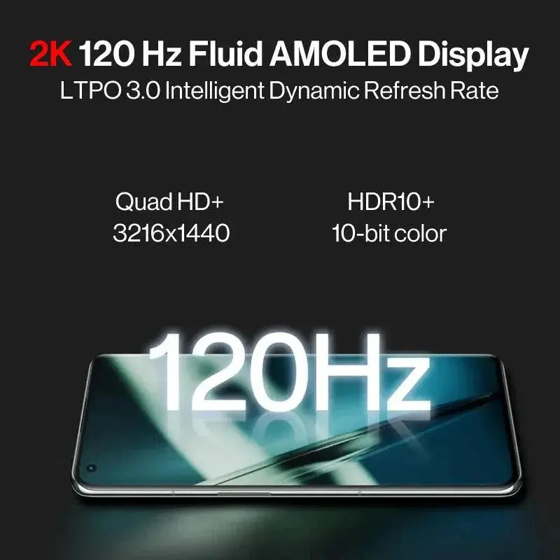 OnePlus 11 5G Smartphone Snapdragon 8 Gen 2 120Hz AMOLED