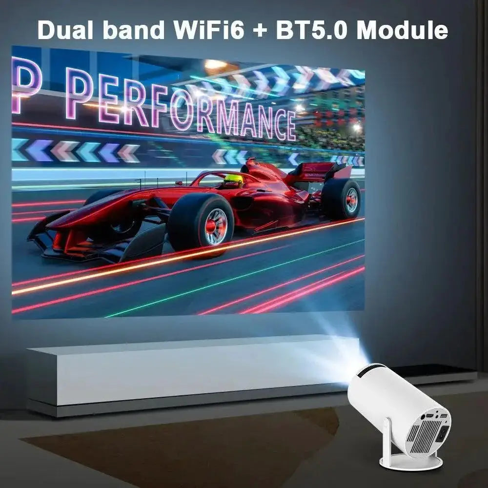Magcubic Android Cinema Projector Dual Wifi6 for Home Use