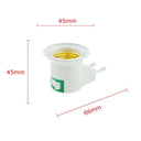 LED Light Socket Adapter Versatile Lighting Upgrade Switch