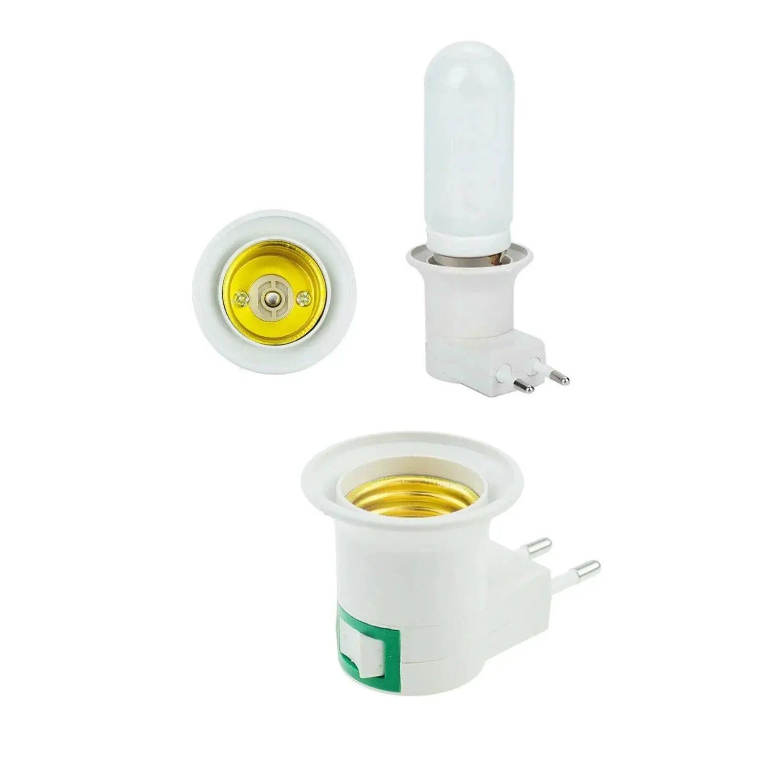 LED Light Socket Adapter Versatile Lighting Upgrade Switch
