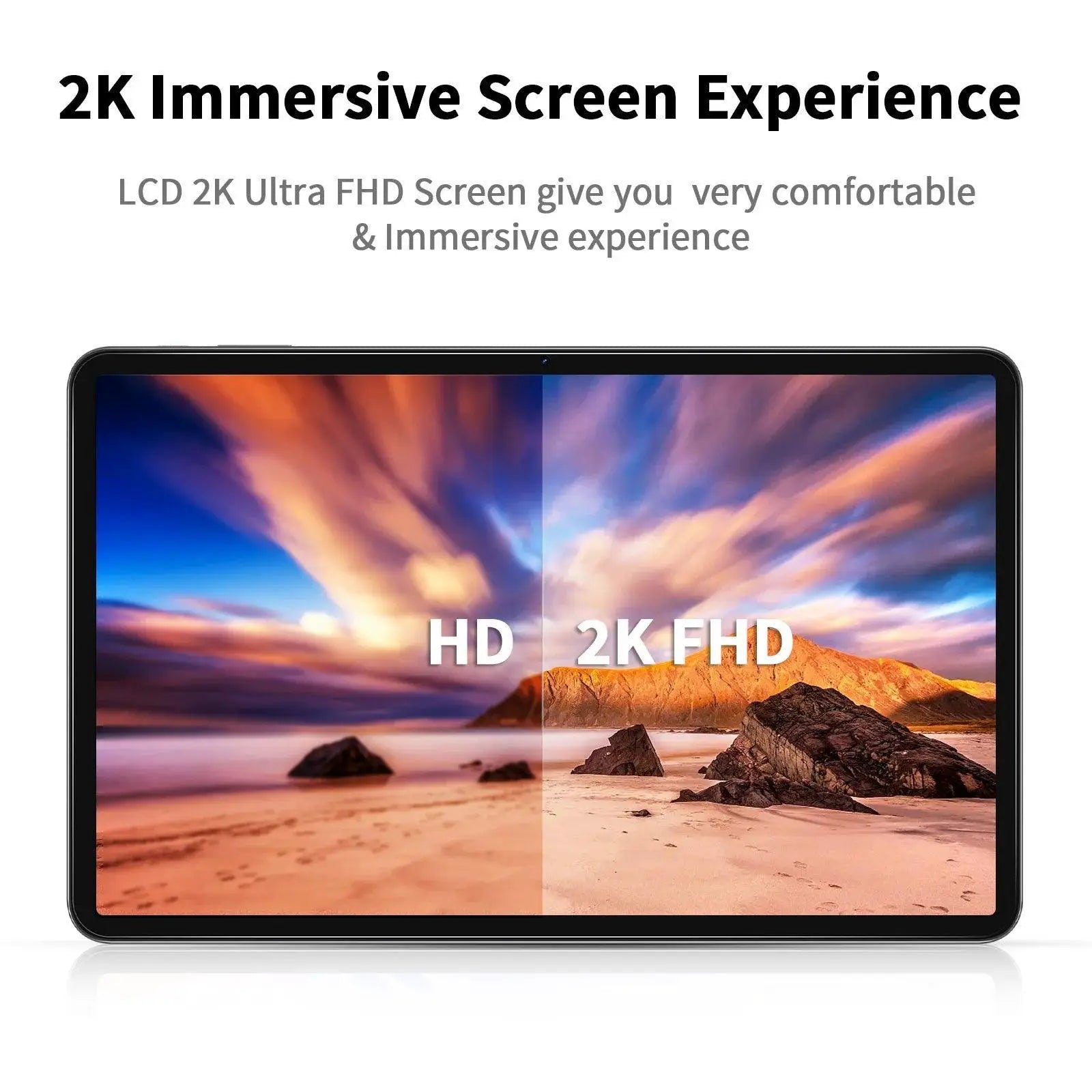 12 Inch 2K Android Tablet with 16GB RAM and 256GB Storage - OurLum.com