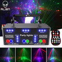 Vivid RGB Laser Projector for Parties