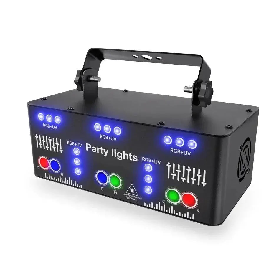Alien 21 Hole RGB Party DJ Disco Laser Light Projector