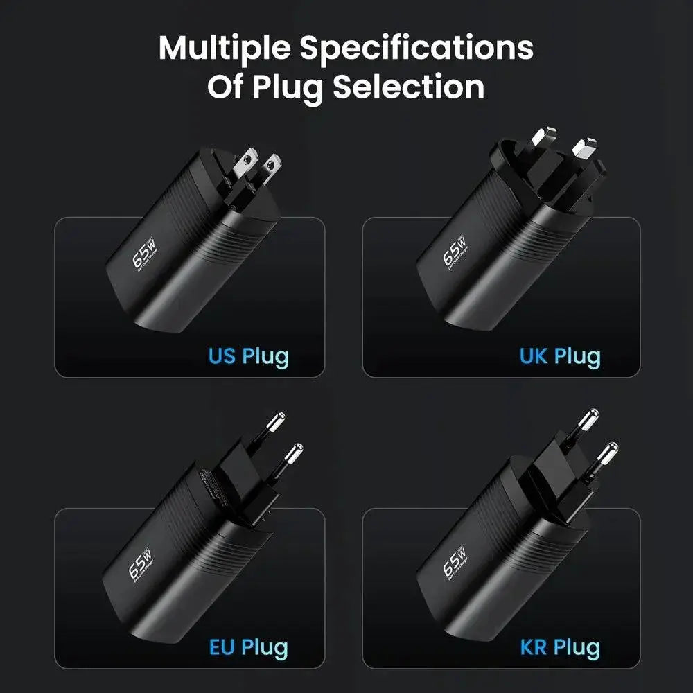 ASOMETECH GaN Charger Ultimate Fast Charging for Devices