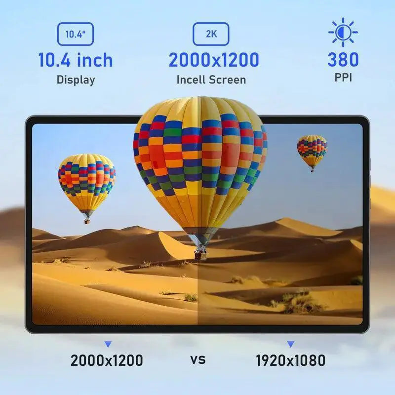 N One NPad Plus 10.36 FHD Tablet 8 Core Android 12 16GB RAM