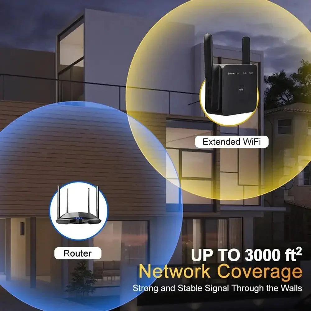 Ultimate Dual Band WiFi Booster for Home Networks Plus