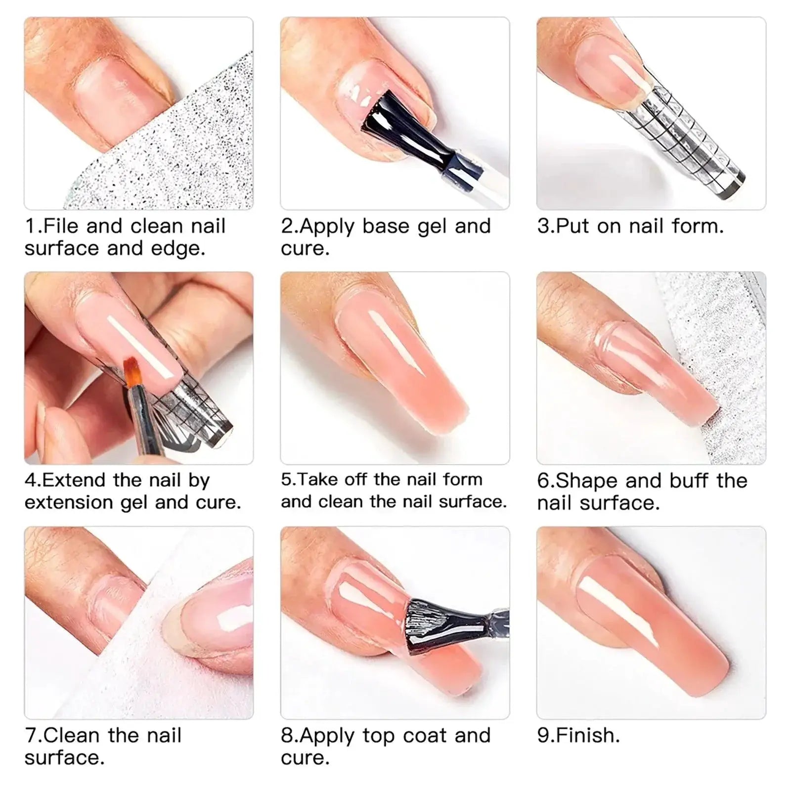 Nude Milk White Fiber Gel Polish Long Lasting Salon Quality