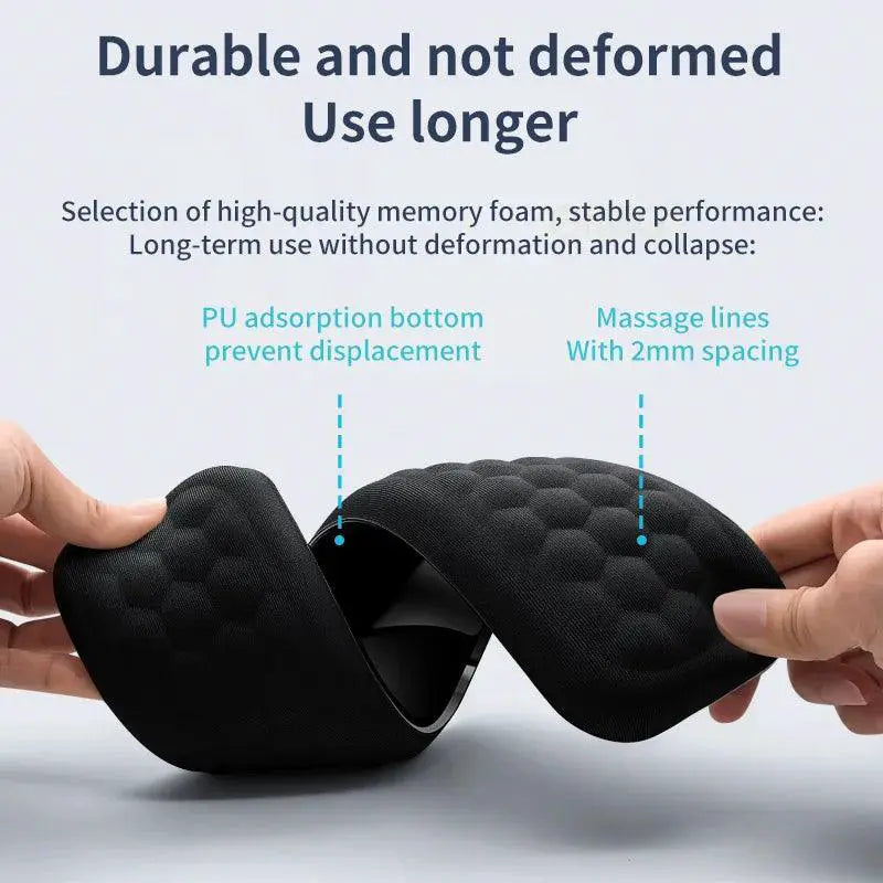 Ergonomic Memory Cotton Wrist Rest Pad For Comfort Support - OurLum.com